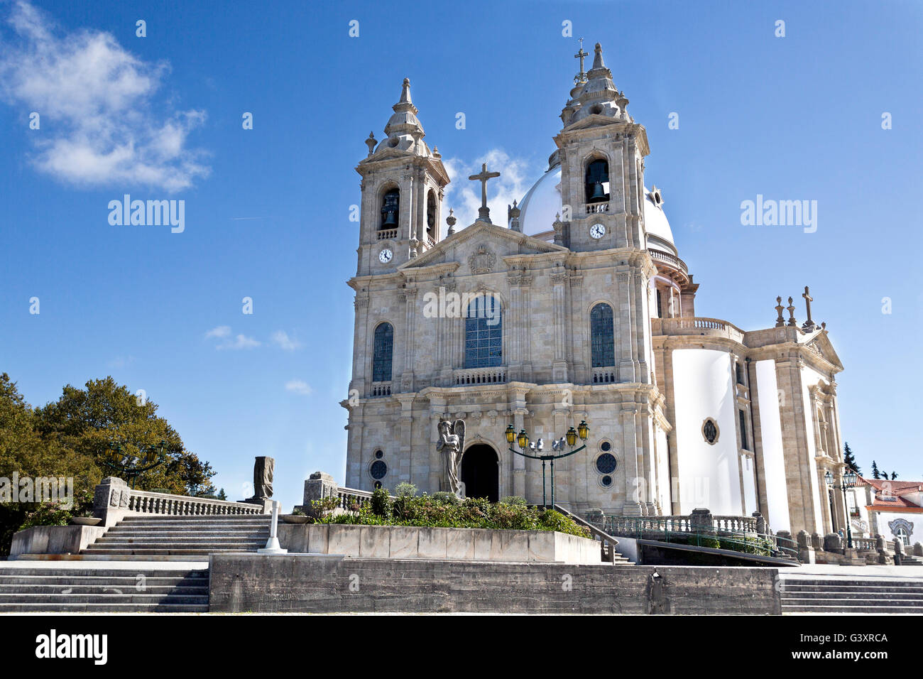 El Santuario de Nuestra Señora de Sameiro en Braga, Portugal Fotografía de  stock - Alamy