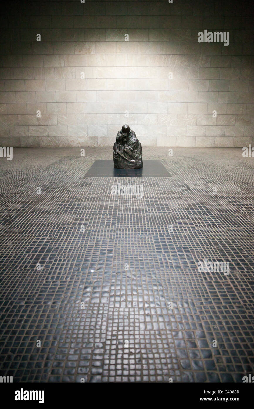 Memorial de la República Federal de Alemania para las víctimas de la guerra por kathe kollwitz Foto de stock