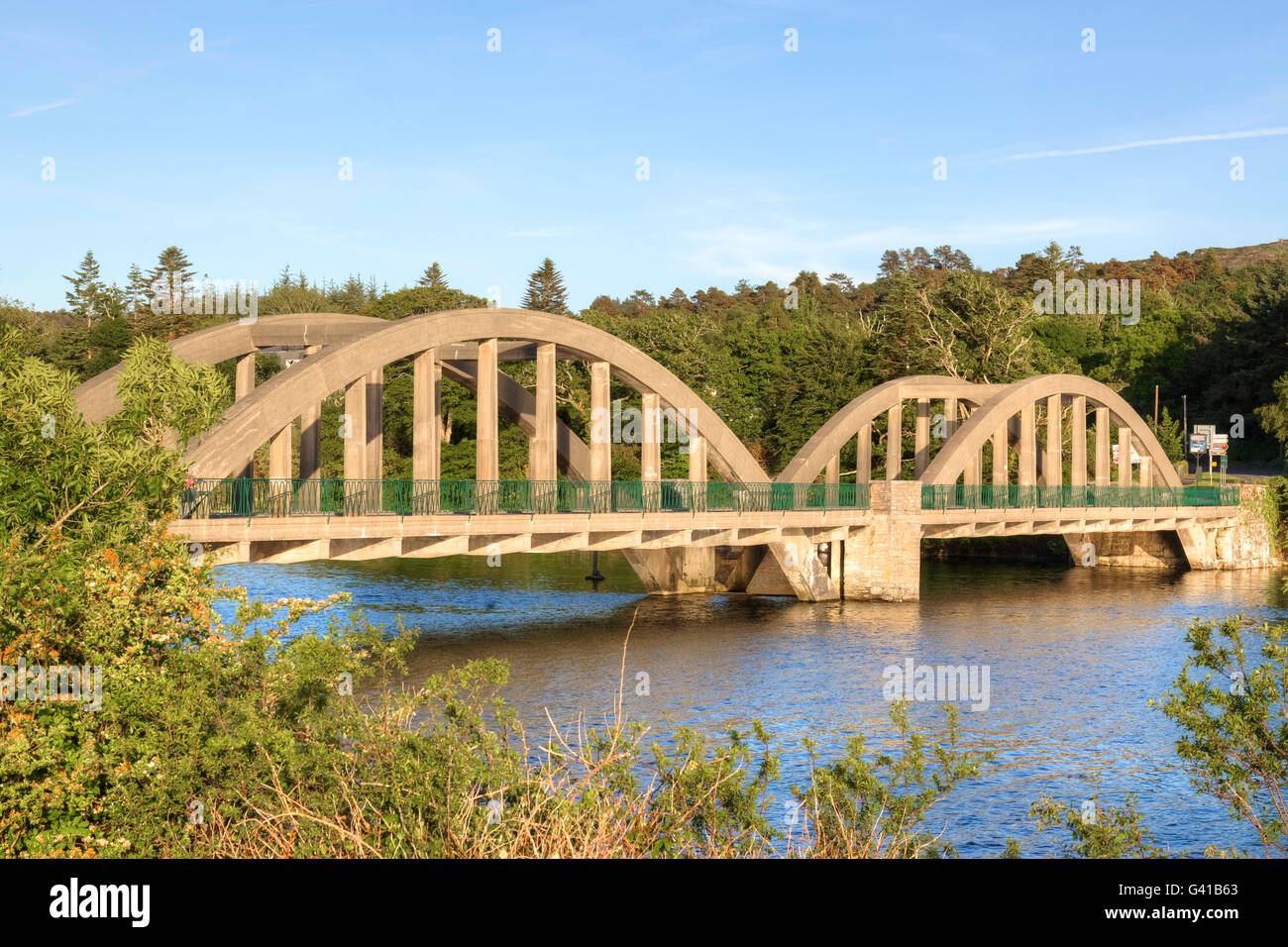 Puente de Kenmare, Condado de Kerry, Irlanda Foto de stock
