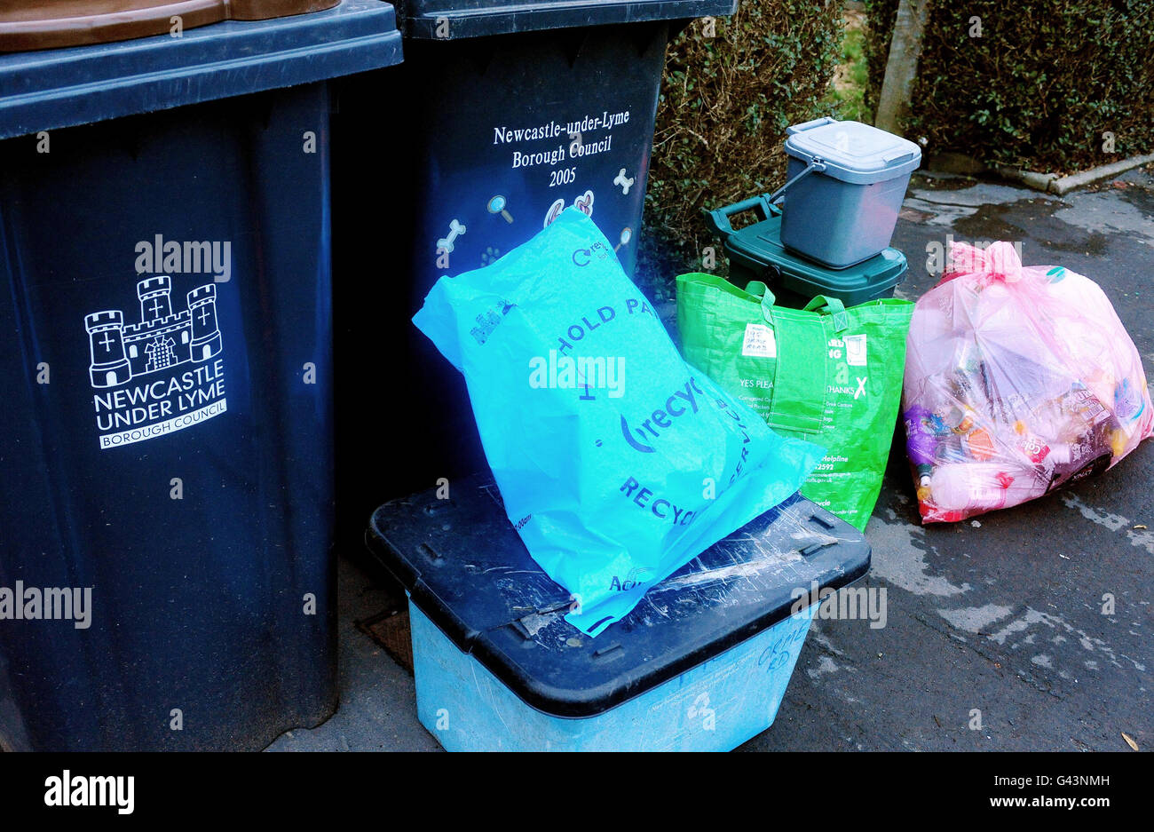 Hogares en Newcastle bajo Lyme. Los consejos están pidiendo a los