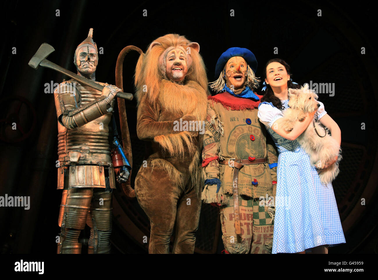 El reparto de El mago de Oz (The Wizard of Oz cast) 