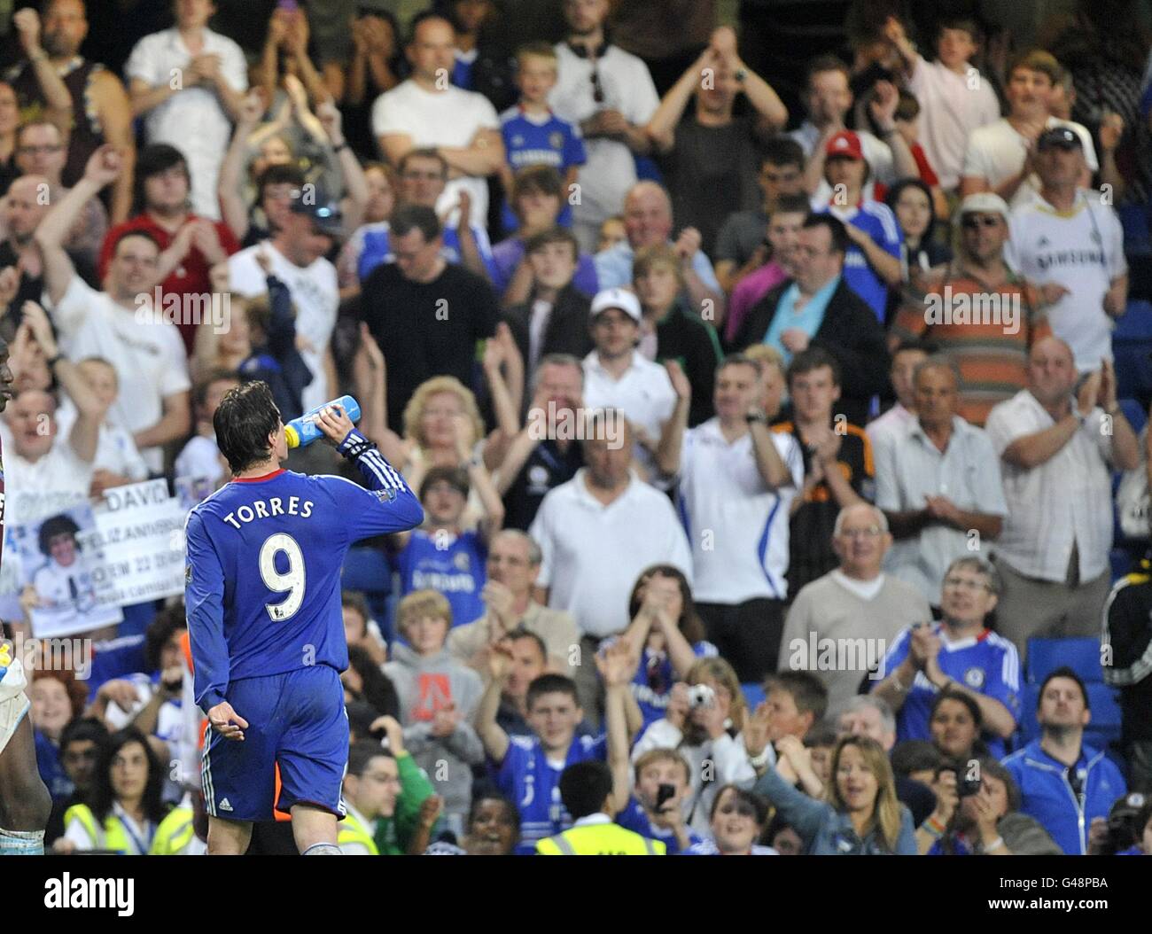 Fútbol - Barclays Premier League - Chelsea v West Ham United - Stamford Bridge Foto de stock