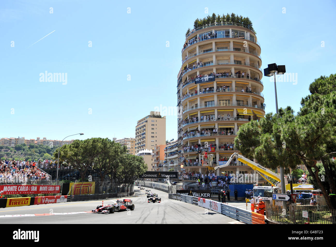 Automovilismo - El Campeonato Mundial de Fórmula Uno de Mónaco - Grand Prix - Día de la raza - Mónaco Foto de stock