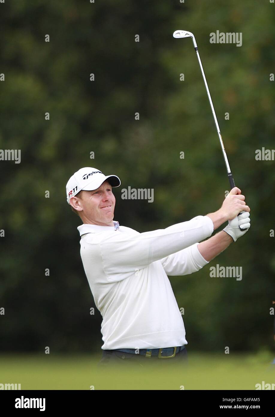 Golf - 2011 Irish Open - Día Tres - Killarney Golf and Fishing Club. Stephen Gallagher de Escocia en acción Foto de stock