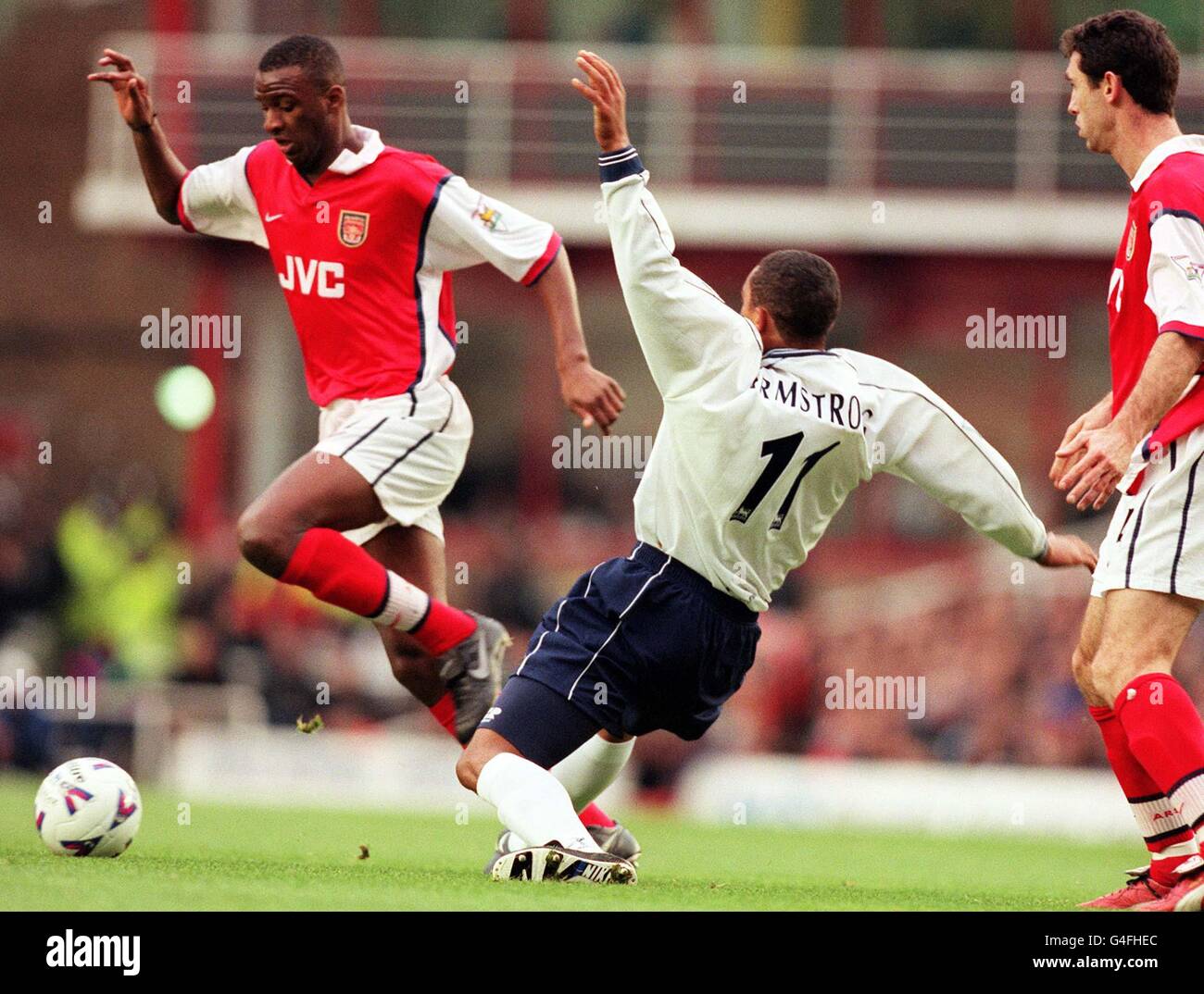 V Arsenal de fútbol Tottenham Foto de stock