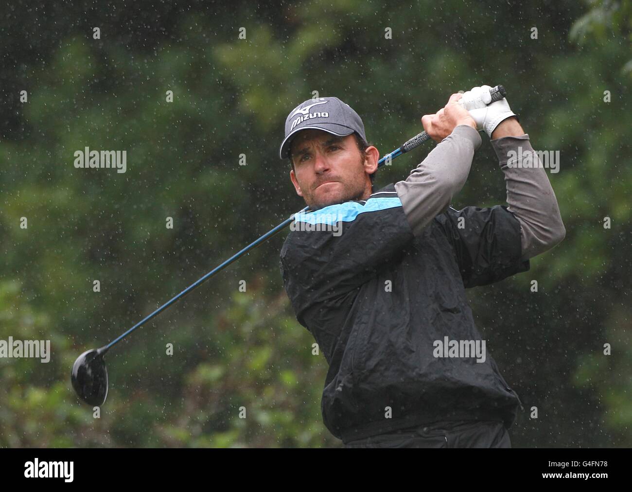 Golf - 2011 Irish Open - Día Tres - Killarney Golf and Fishing Club. Ignacio Garrido de España en acción Foto de stock