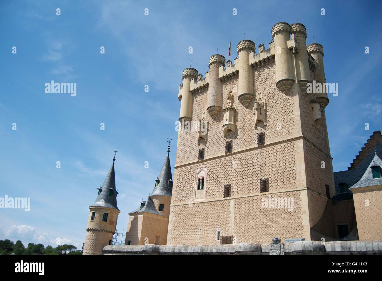 Este es el castillo en segovia fotografías e imágenes de alta ...