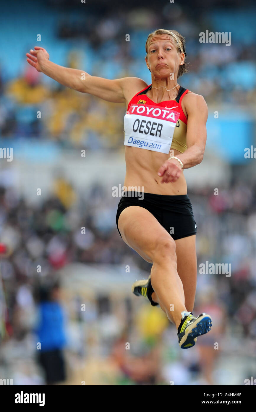 Campeonato del Mundo de Atletismo de la IAAF - 2011 - Día 4 - Daegu Foto de stock