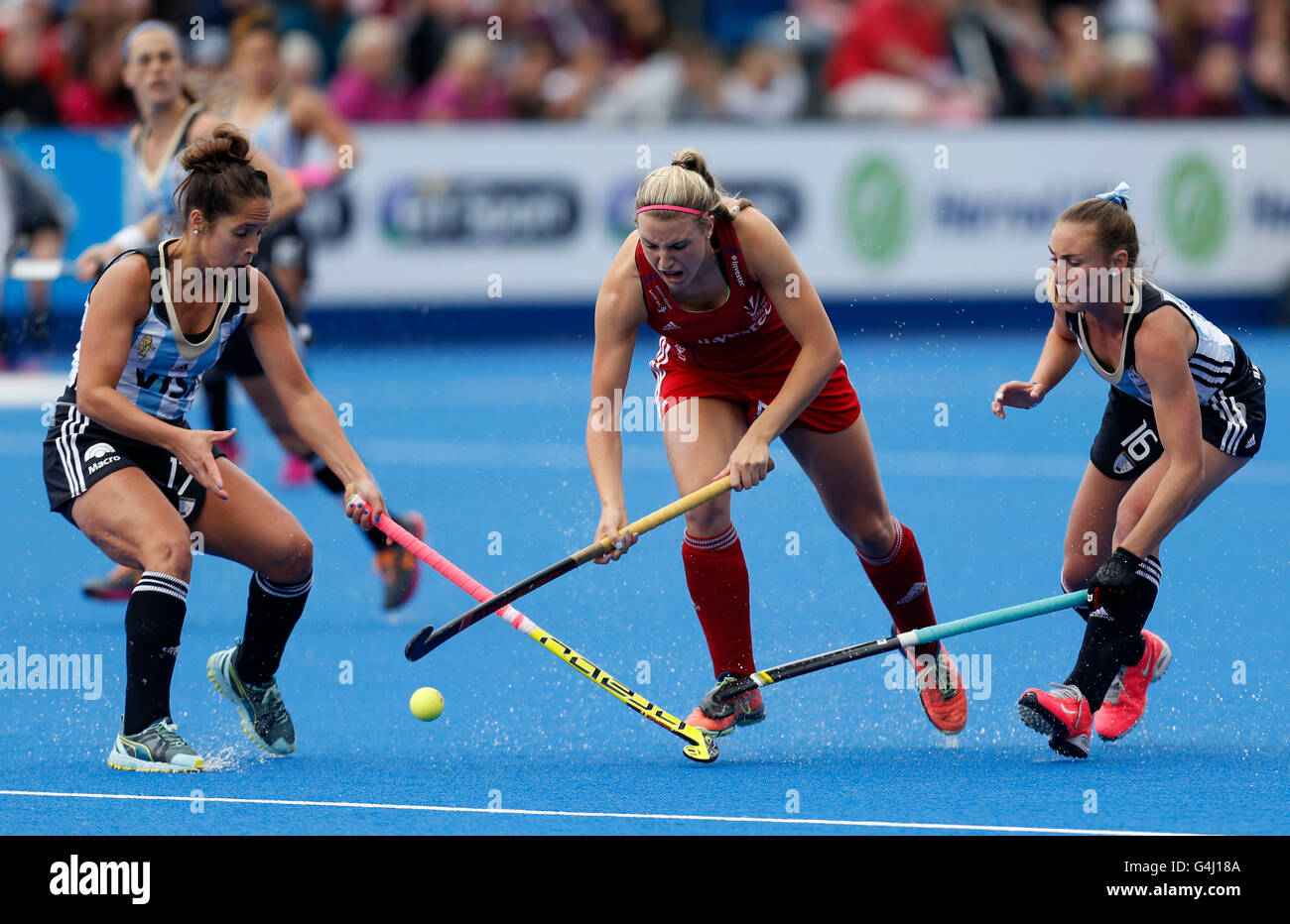 La Argentina Florencia Habif y Rocío Sánchez batalla con gran Britains