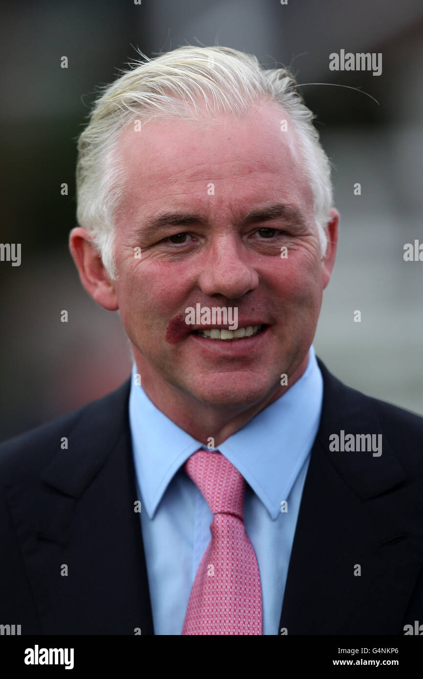 Carreras de caballos - Ebor Festival 2011 - Juddmonte International - Hipódromo de York. Entrenador Jeremy Noseda Foto de stock