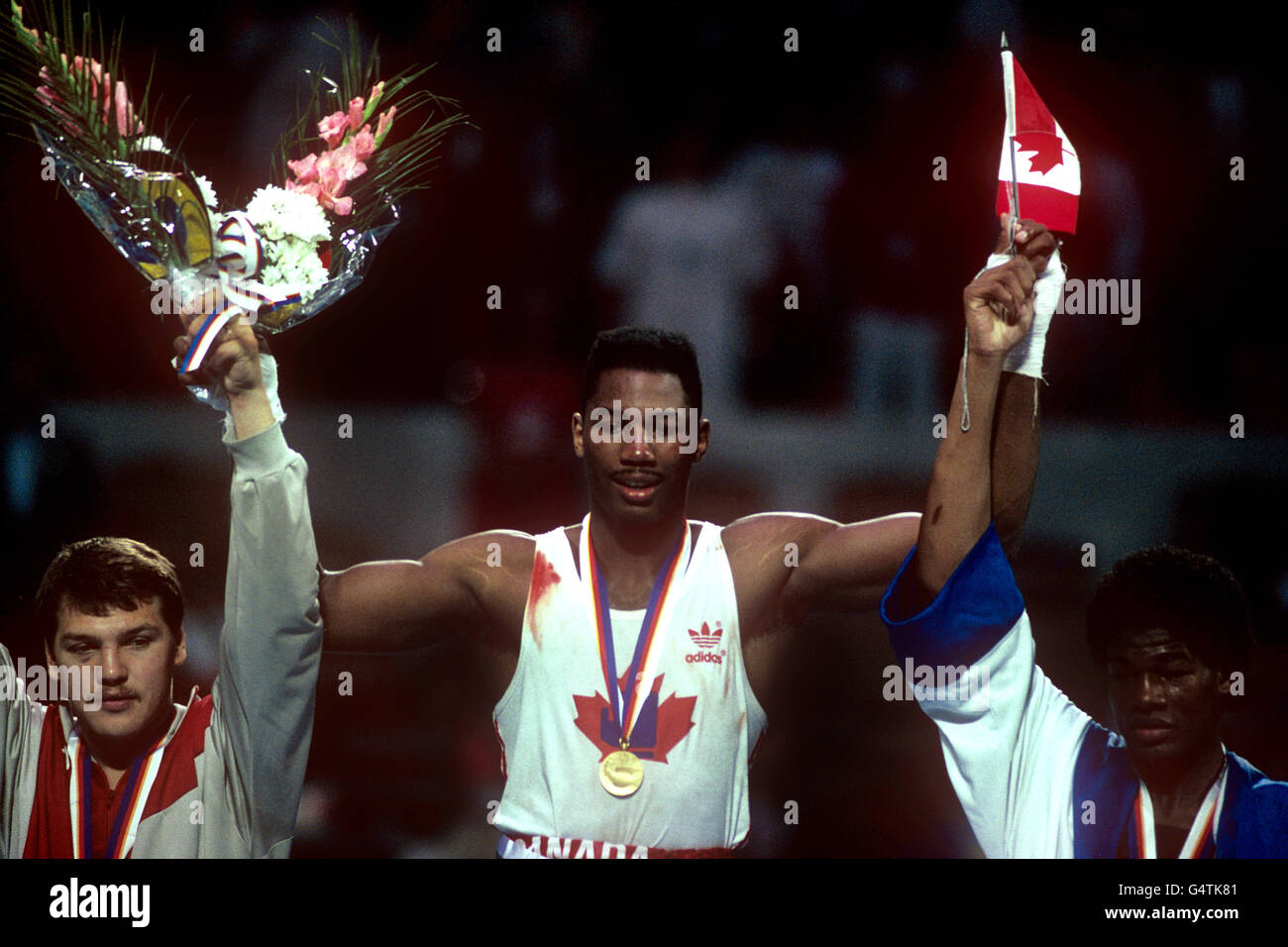 Boxing Juegos Olímpicos de Seúl 1988 Super Heavyweight Ceremonia