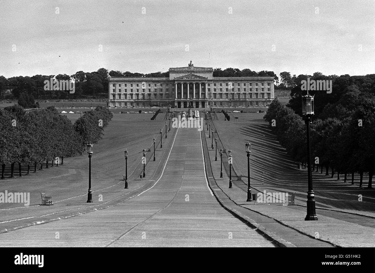 Edificio de stormont Imágenes de stock en blanco y negro Alamy