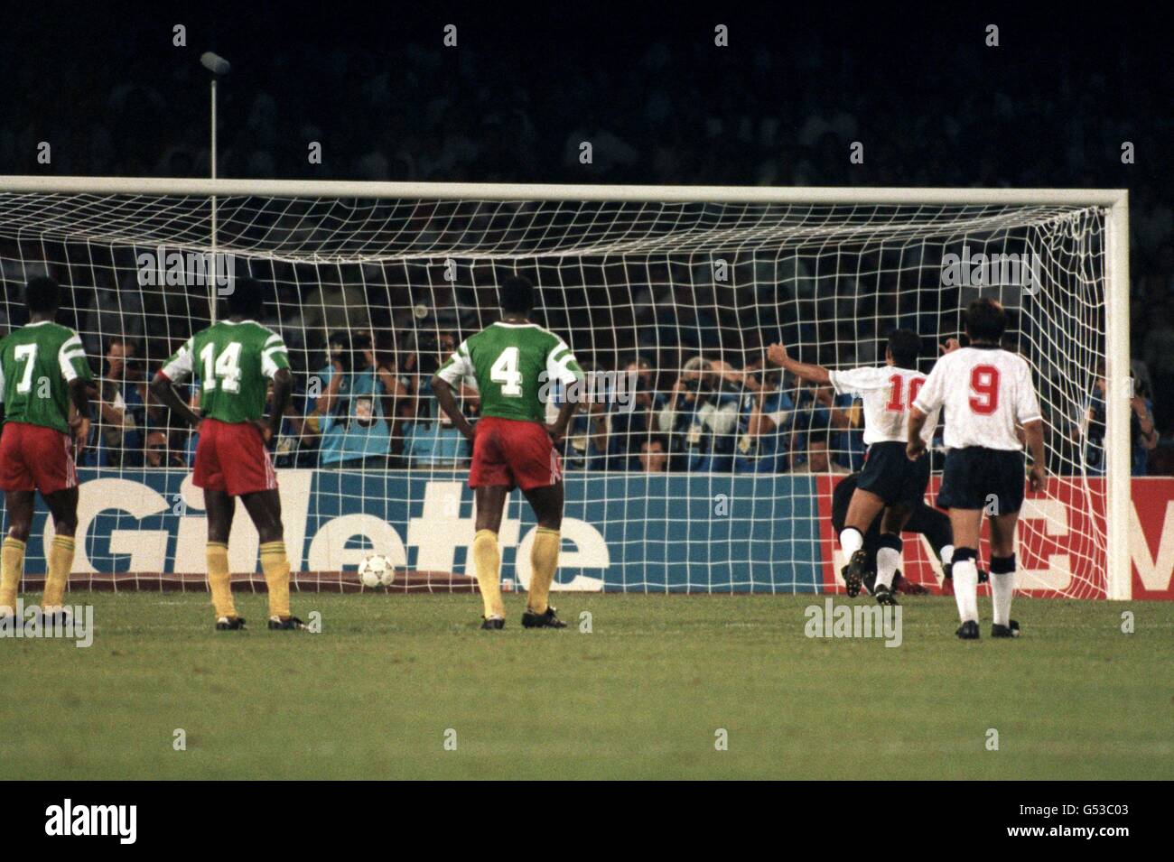Copa del Mundo de fútbol Italia 1990 Cuartos de Final Inglaterra