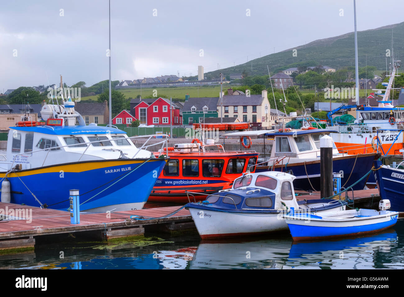 Dingle, la península Dingle, Condado de Kerry, Irlanda Foto de stock