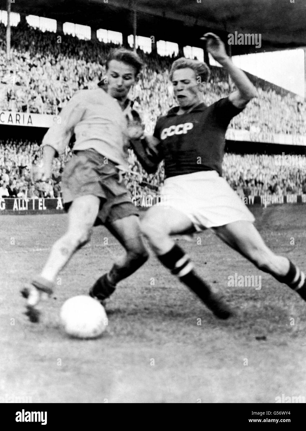 Fútbol Los juegos olímpicos de Helsinki 1952 Finlandia v URSS