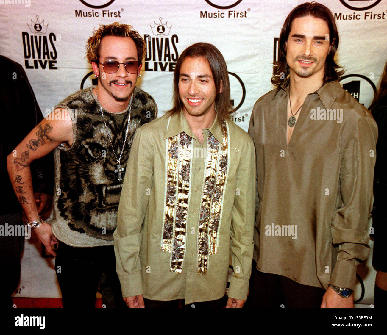 VH1 Divas 2001 Backstreet Boys Fotografía de stock - Alamy