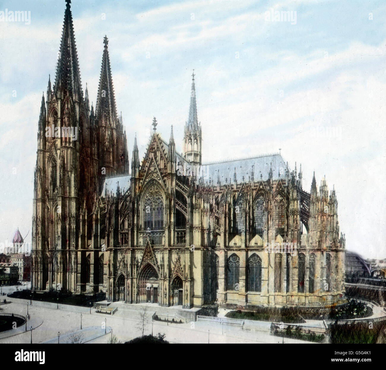 Der Hohe Dom zu Köln. La famosa catedral, en la ciudad de ...