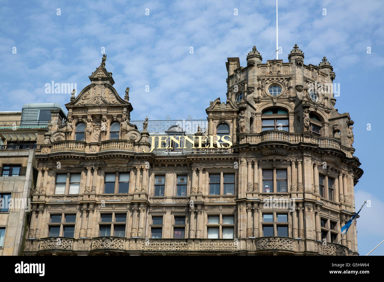 Tienda Jenners, Edimburgo, Escocia, Reino Unido Foto de stock