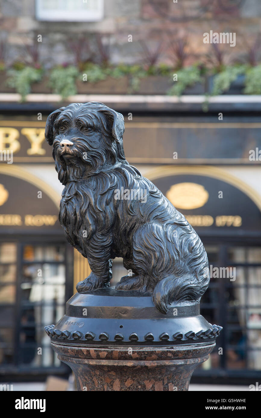 Greyfriars Bobby perro estatua, Edimburgo, Escocia Fotografía de stock -  Alamy