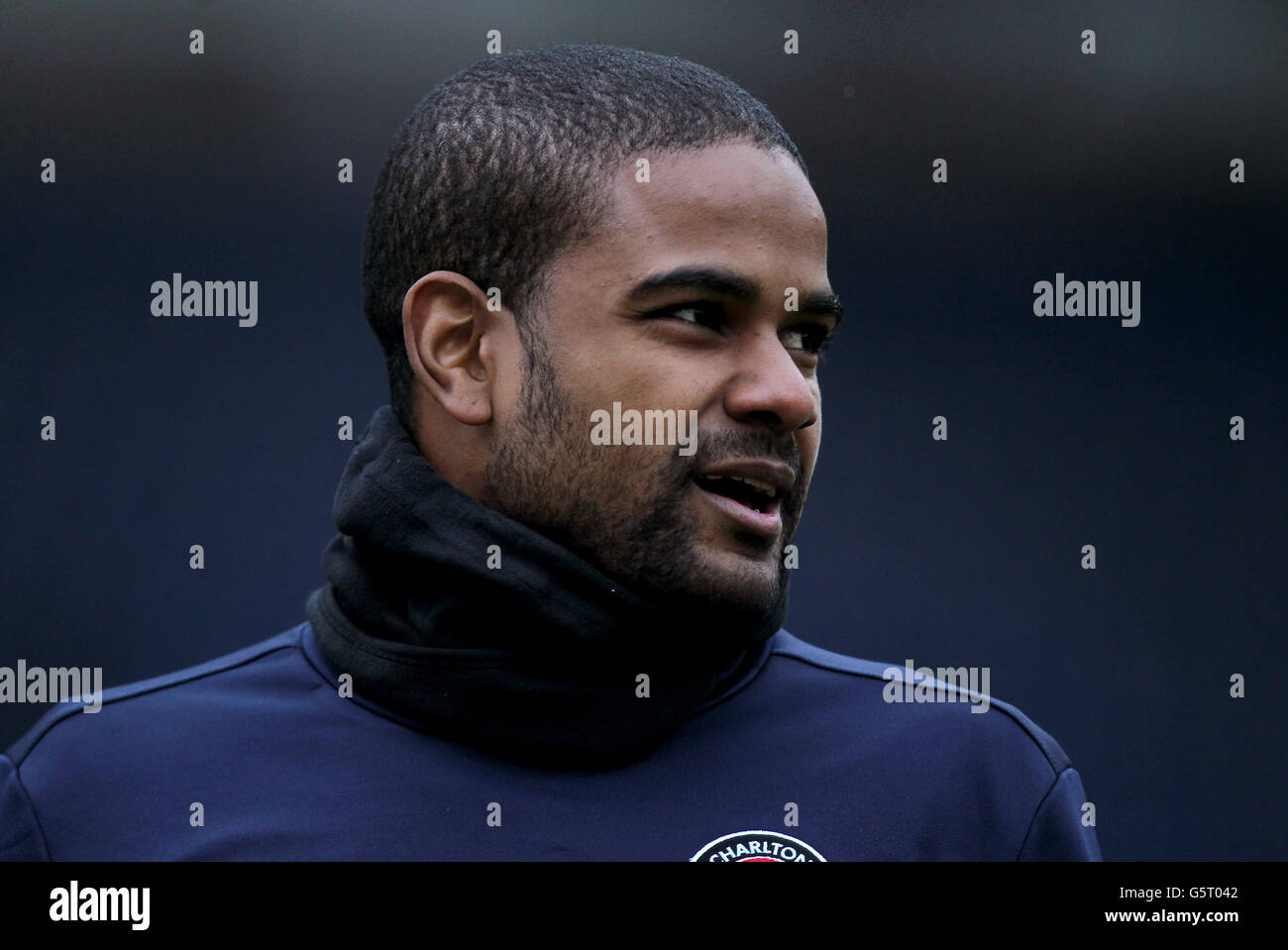 Fútbol - Campeonato de la Liga de Fútbol de npower - Blackburn Rovers v Charlton Athletic - Ewood Park. Bradley Pritchard, Charlton Athletic Foto de stock