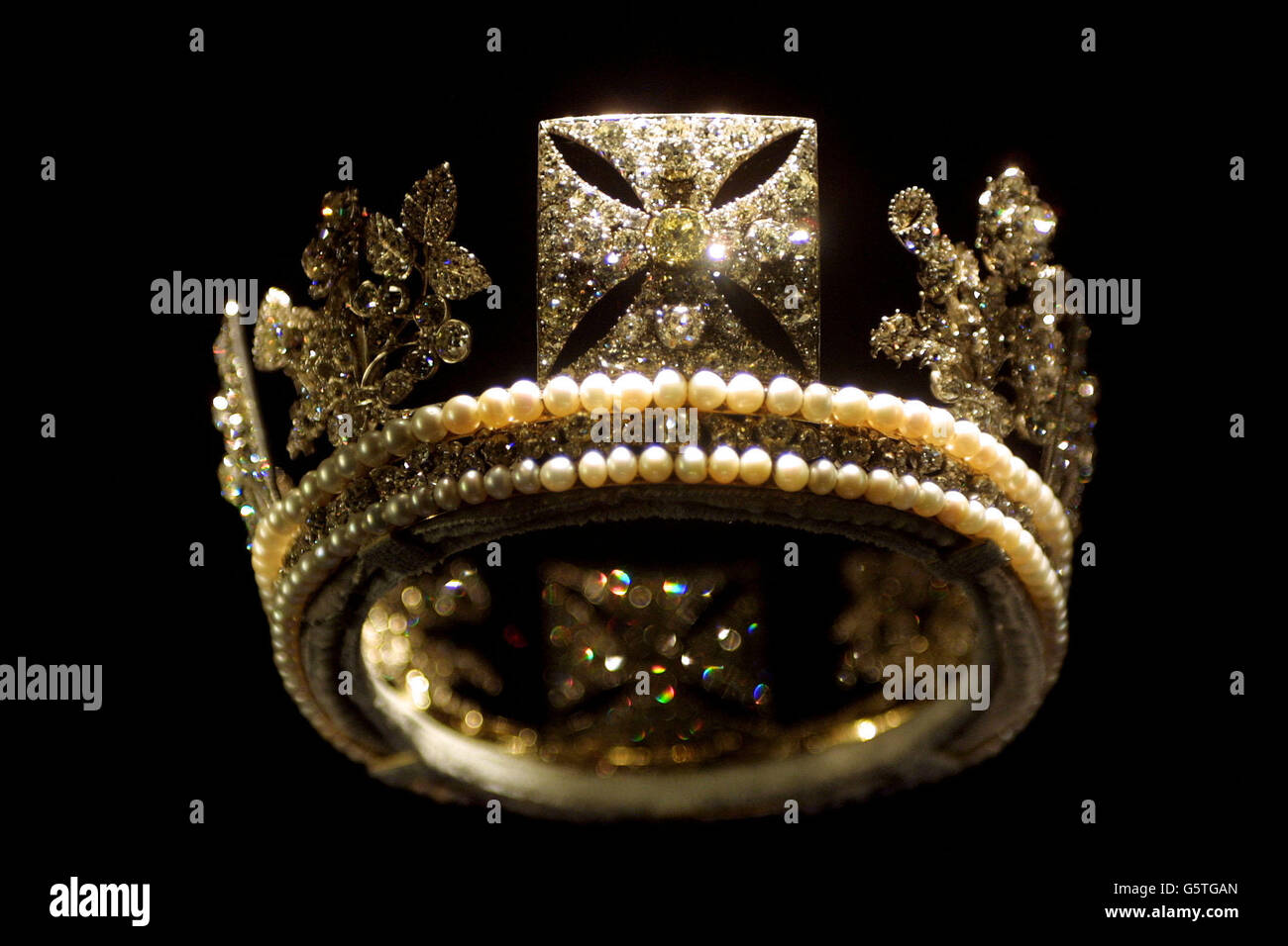 - Regalías del Jubileo de Oro de la Reina Isabel II Foto de stock