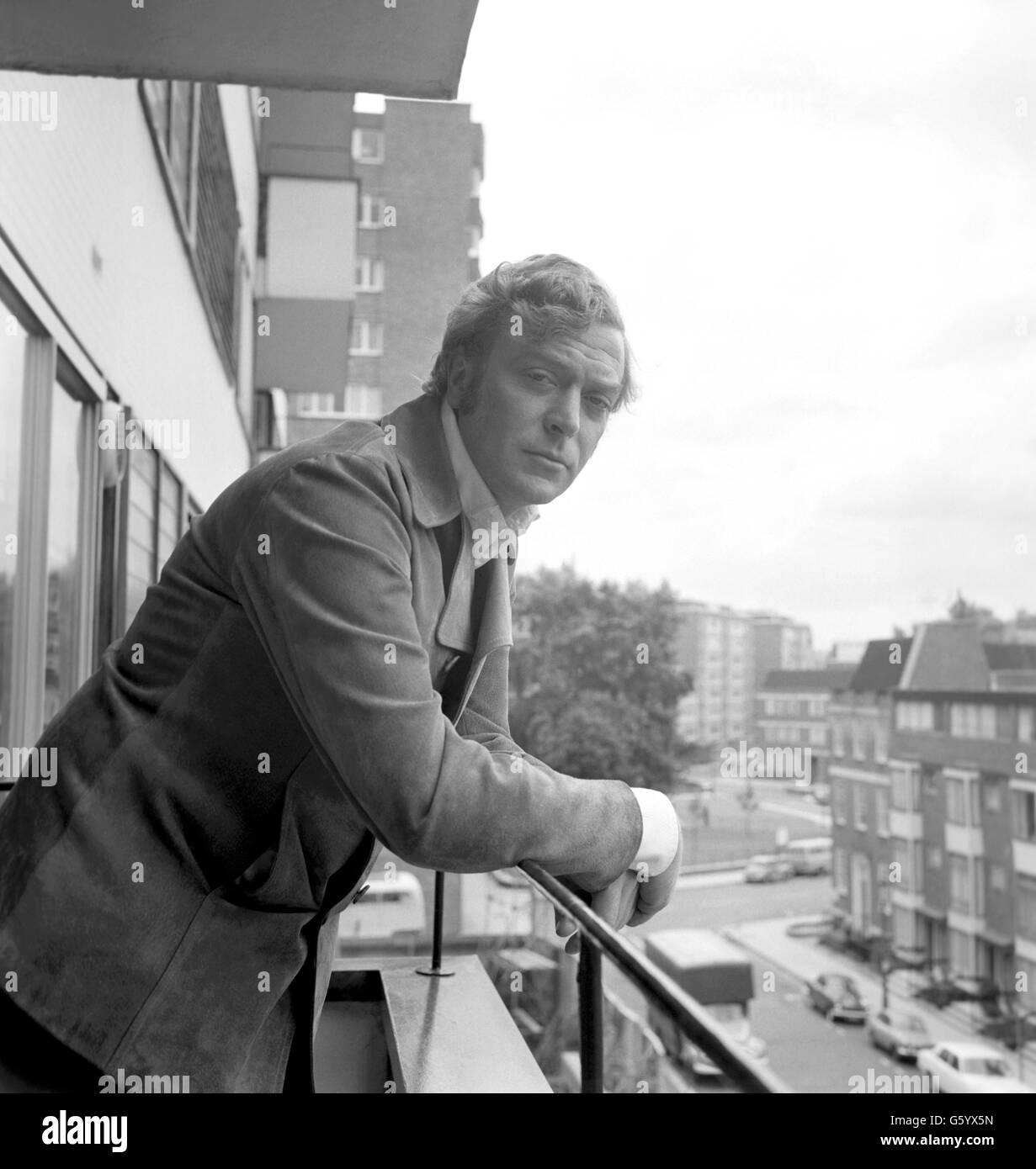 Película - Michael Caine. El actor inglés Michael Caine fotografiado en Londres. Foto de stock