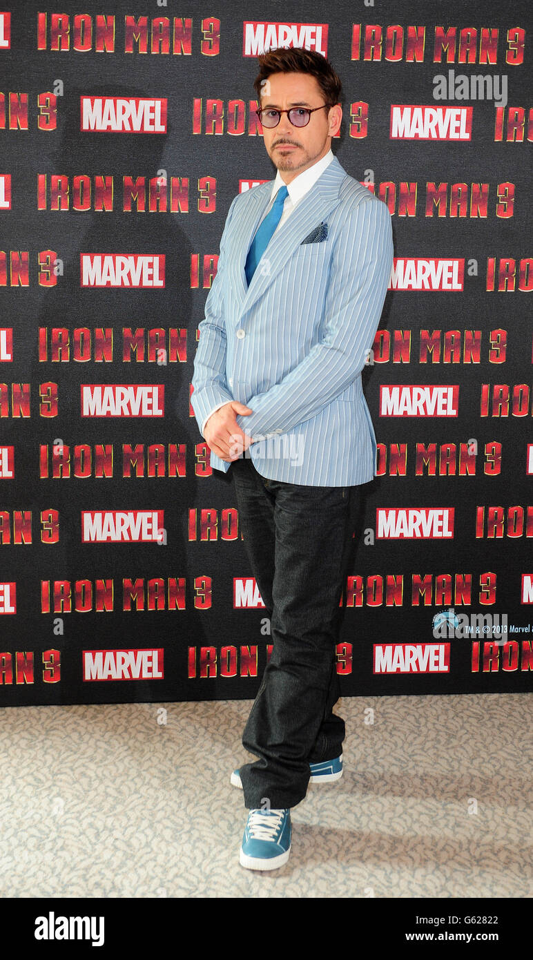 Iron Man 3' Photocall - Londres Fotografía de stock - Alamy