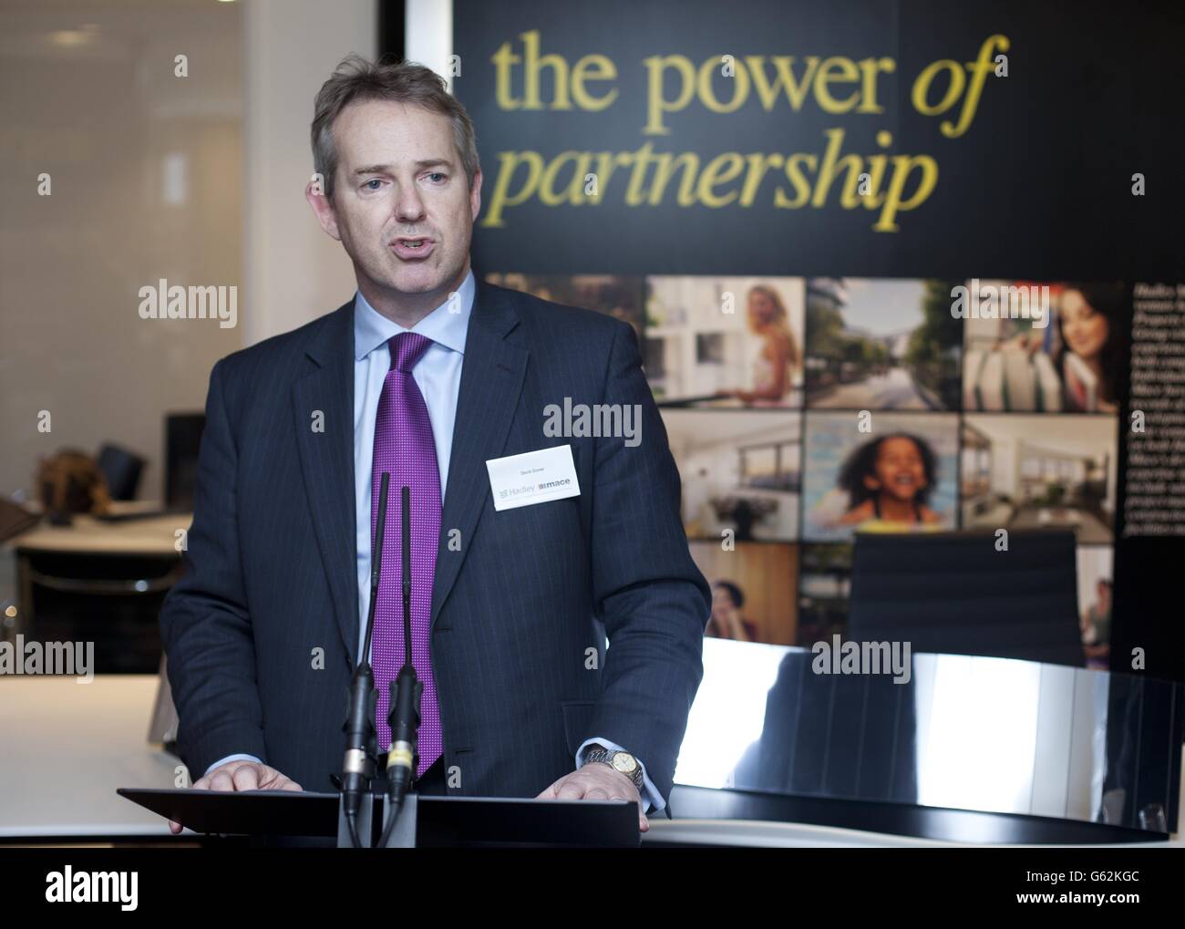 David Grover Director de Operaciones de Inversiones de Mace, hablando