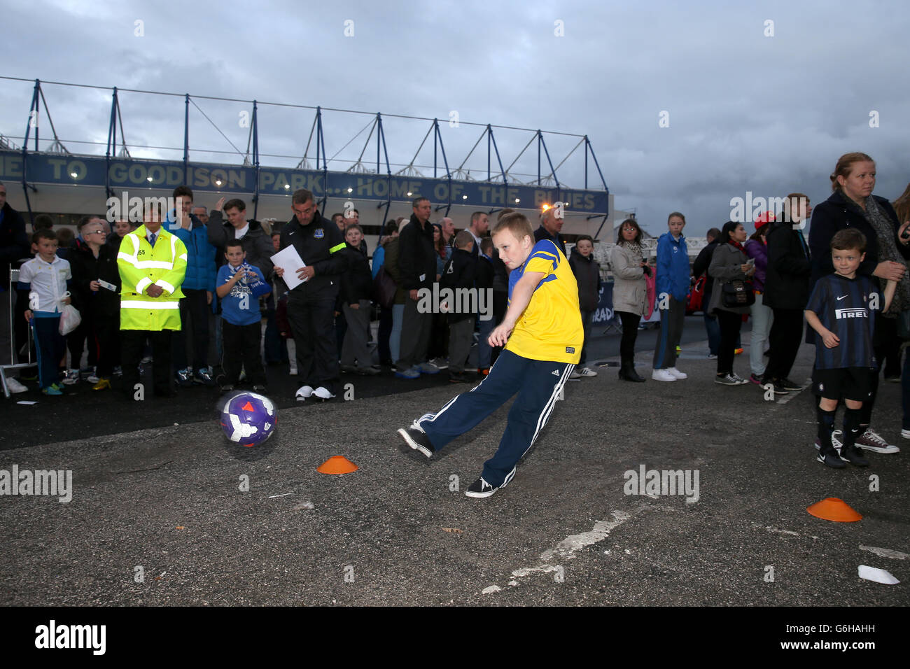 Fútbol - U21 Barclays Premier League - Everton v Chelsea - Goodison Park Foto de stock