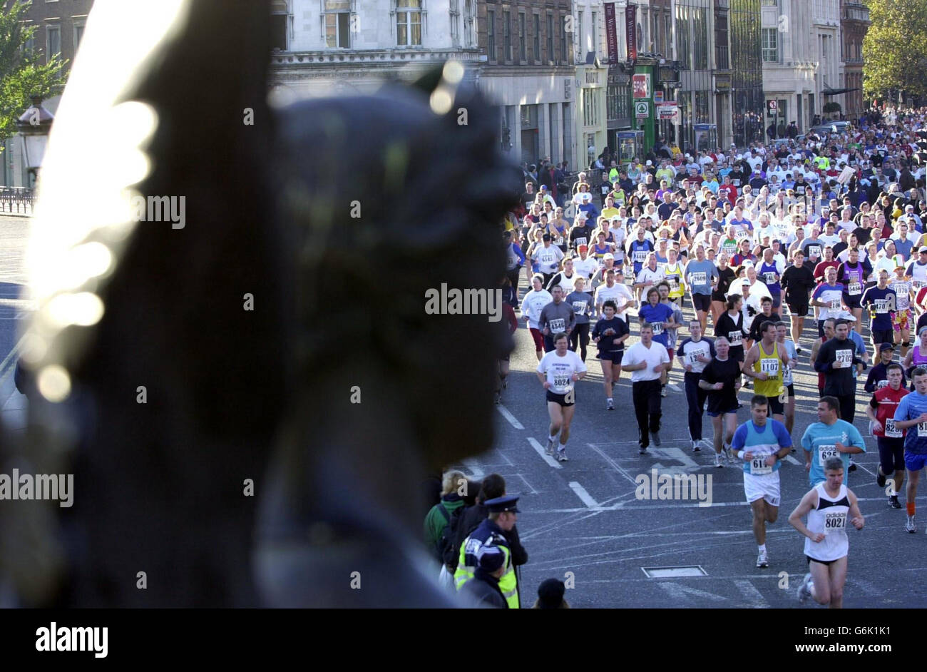 2003 maratón de Dublín Foto de stock