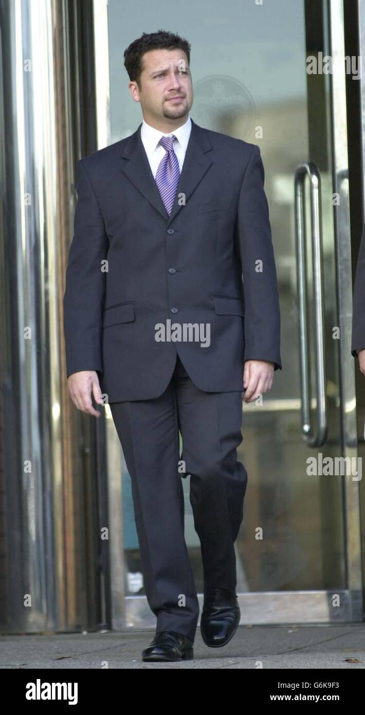 Spencer Harley en Harrow Crown Court Fotografía de stock Alamy