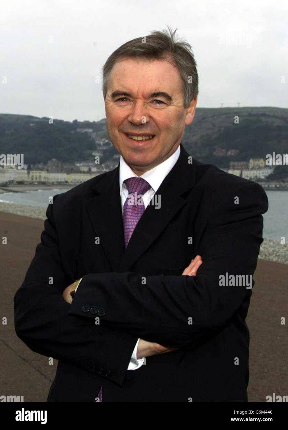 El Plaid Cymru líder Ieuan Wyn Jones Foto de stock