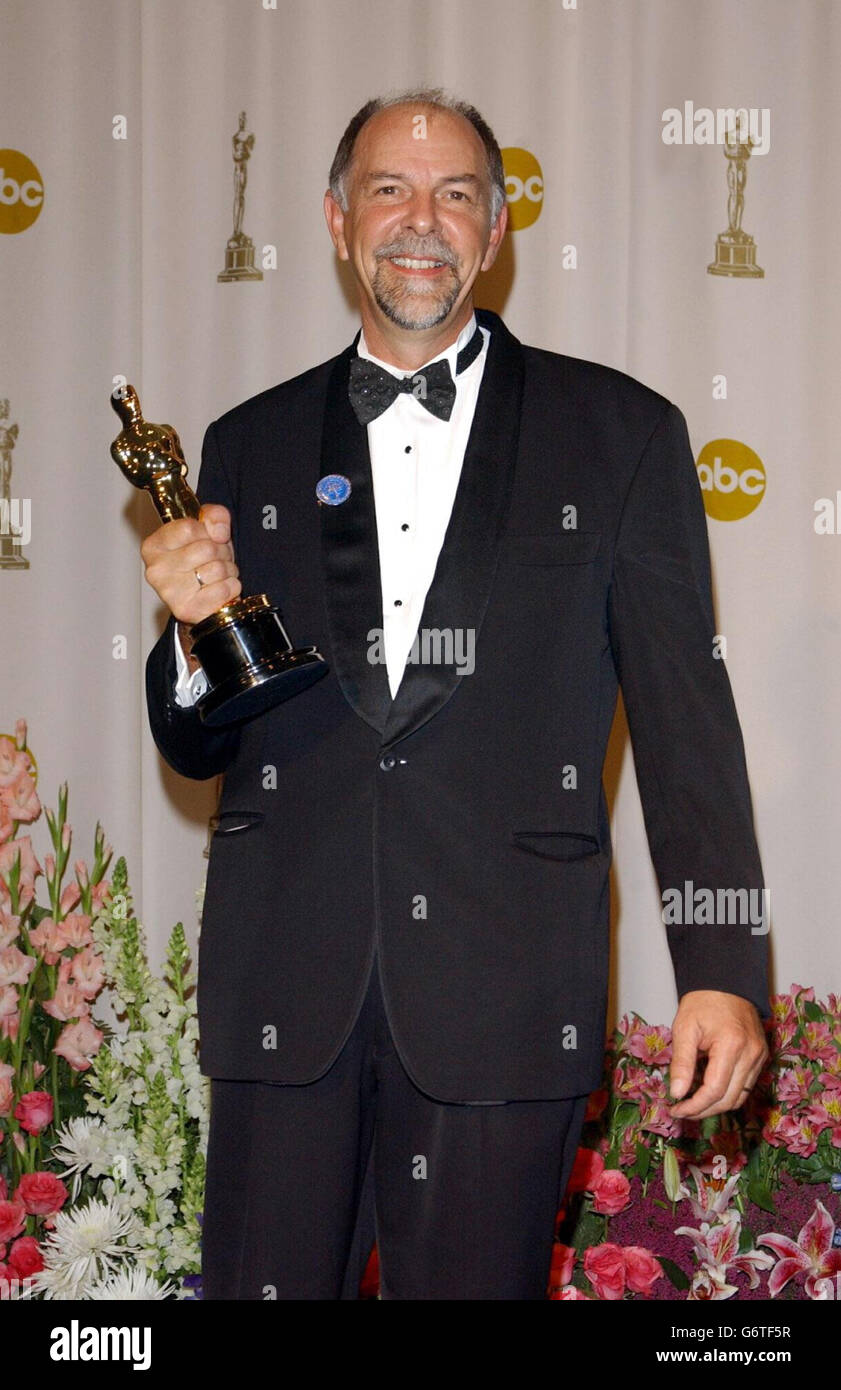 Premio Mejor Edición de los Oscars 2004 Foto de stock