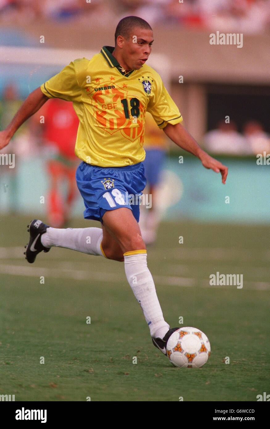 Levantamiento de pesas, juegos olímpicos de Atlanta 1996. Ronny weller, Alemania Foto de stock