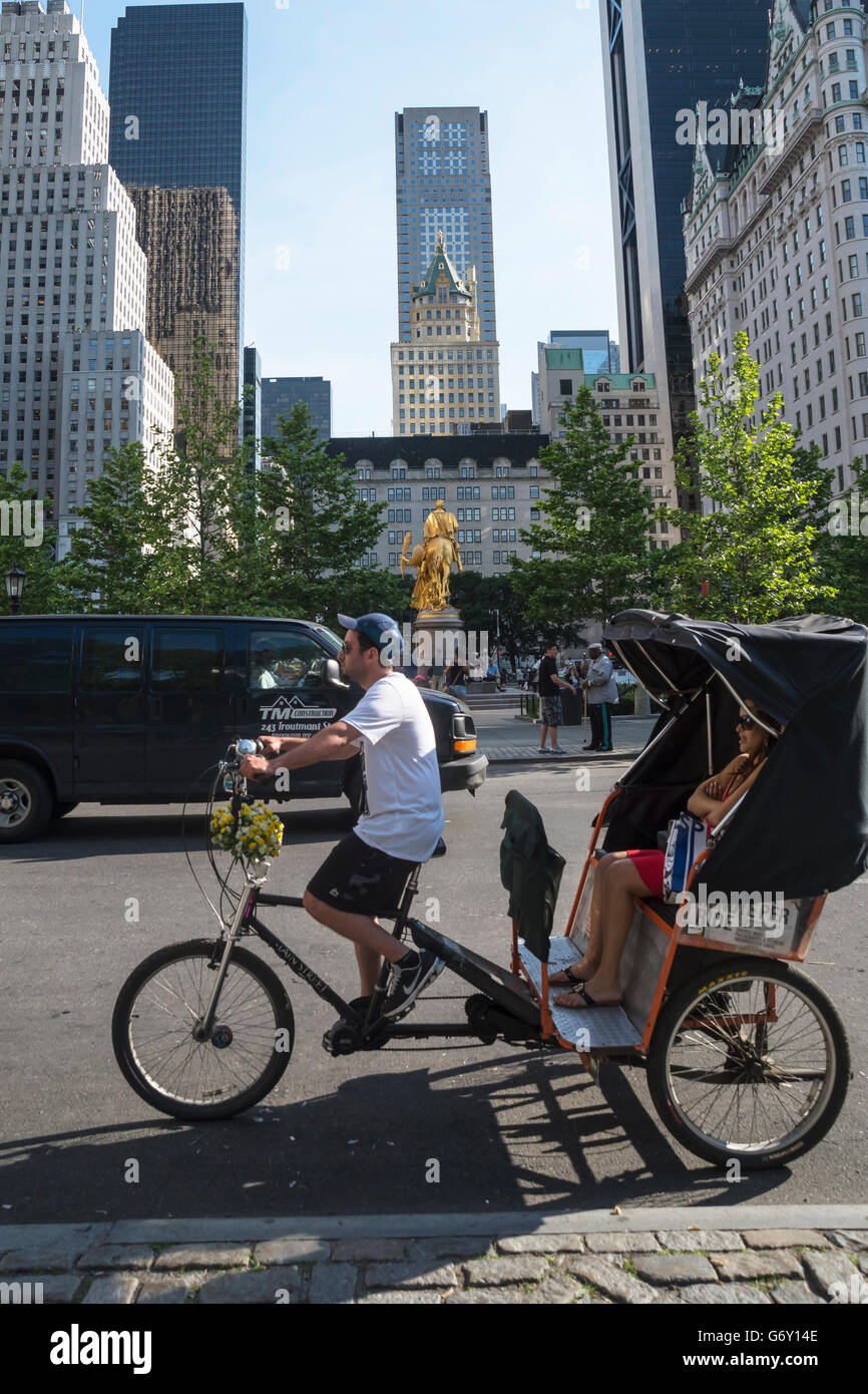 Escena de una calle de Nueva York, Estado de Nueva York , Big Apple, Manhattan, EE.UU. Foto de stock