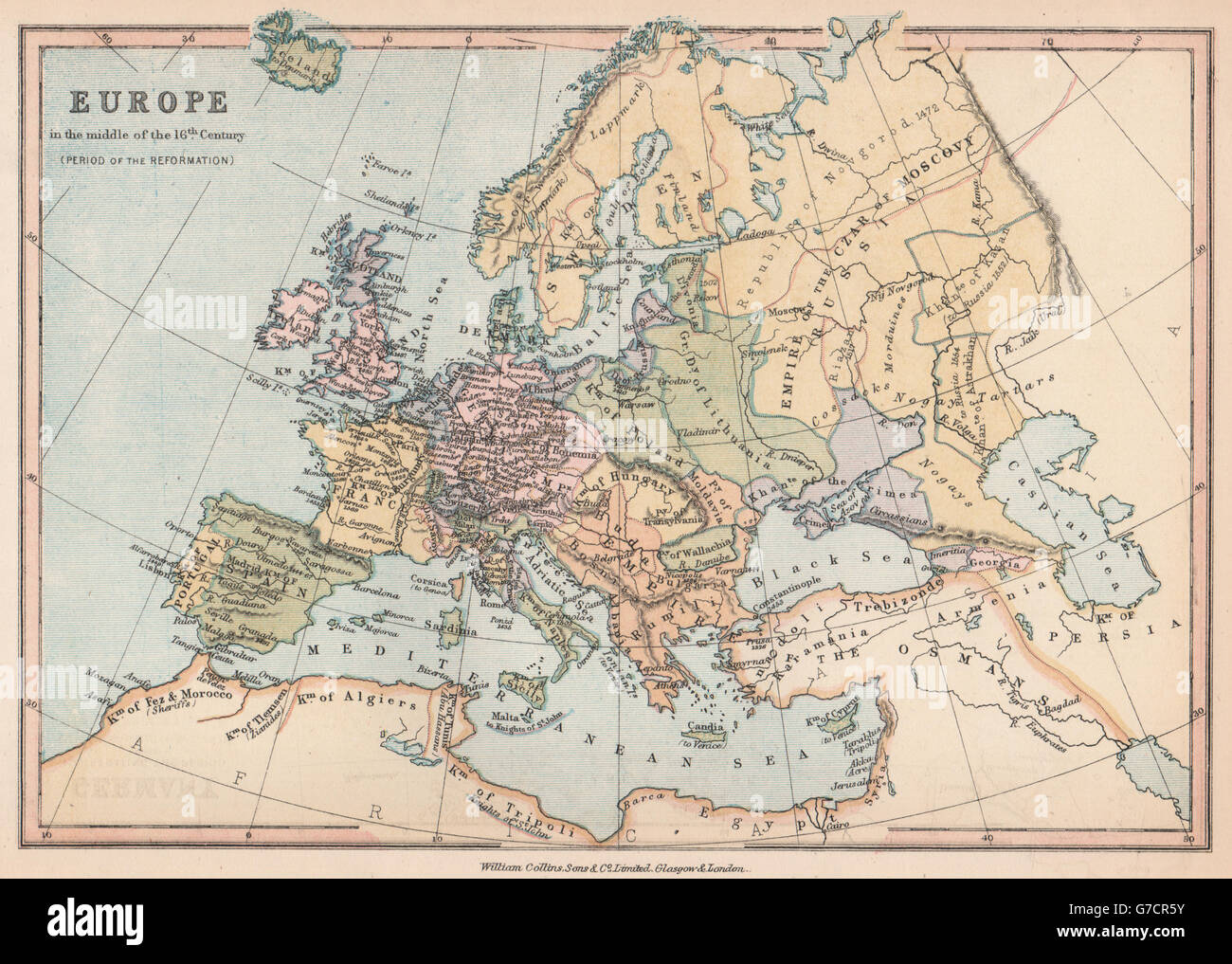 Mapa del siglo 16 fotografías e imágenes de alta resolución - Alamy