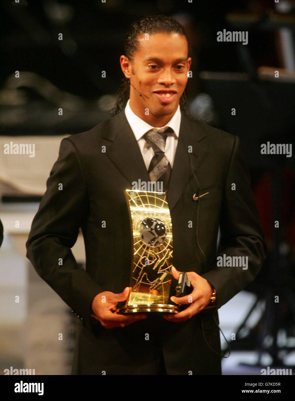 Fútbol Gala FIFA World Player 2004. Ganador del Jugador Mundial del