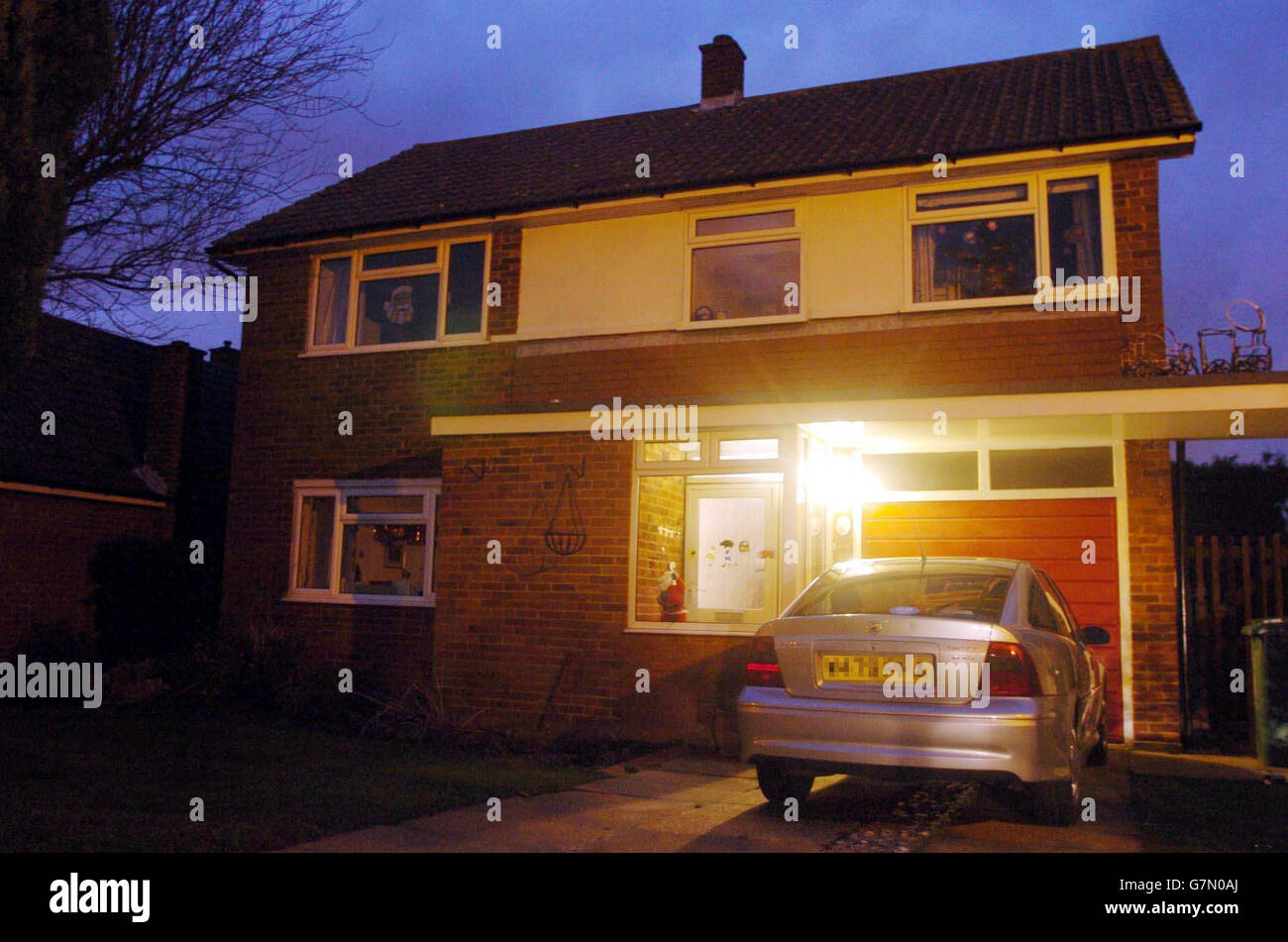 La casa en Mere Close, Orpington, en el sureste de Londres, donde los