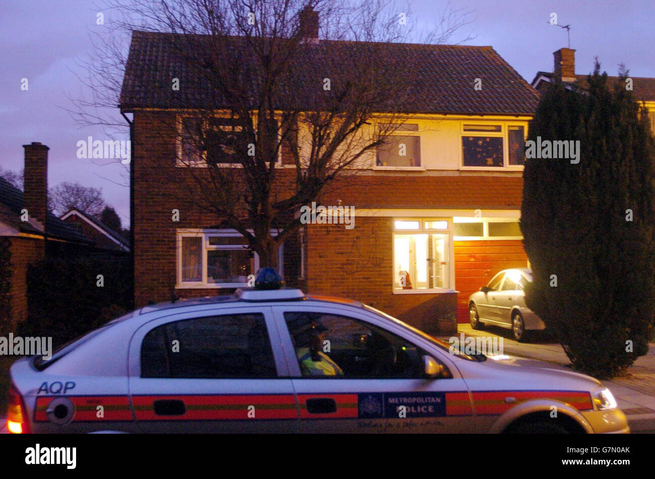 Padre e hija encontrado muerto Orpington Fotografía de stock Alamy