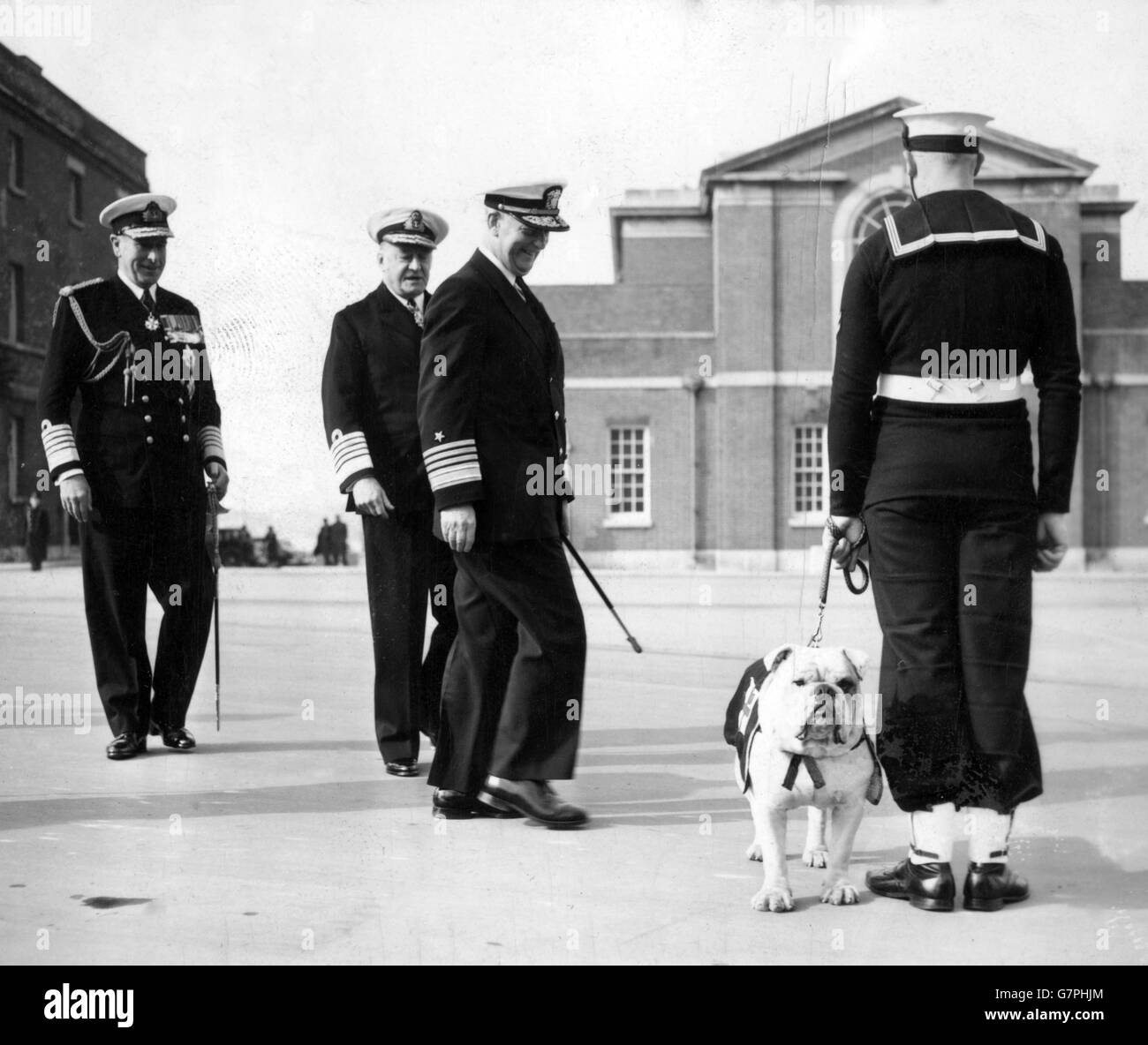 Militar - Bulldog Vectis King - Portsmouth Foto de stock