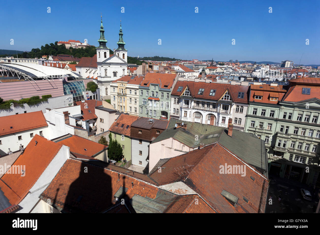 Brno ciudad República Checa Foto de stock