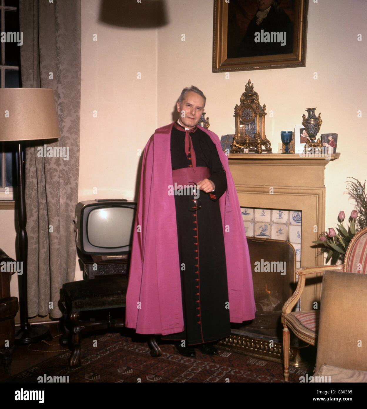 William Wheeler, que será obispo coadjutor de la Diócesis Católica Romana de Middlesbrough. Foto de stock