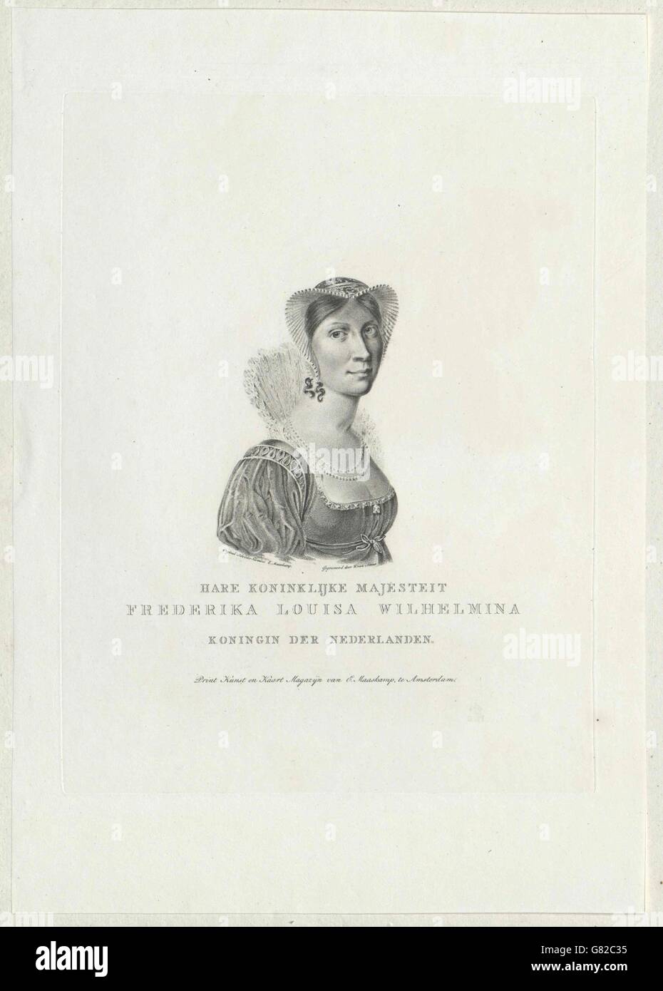 Wilhelmine, Prinzessin von Preußen Foto de stock