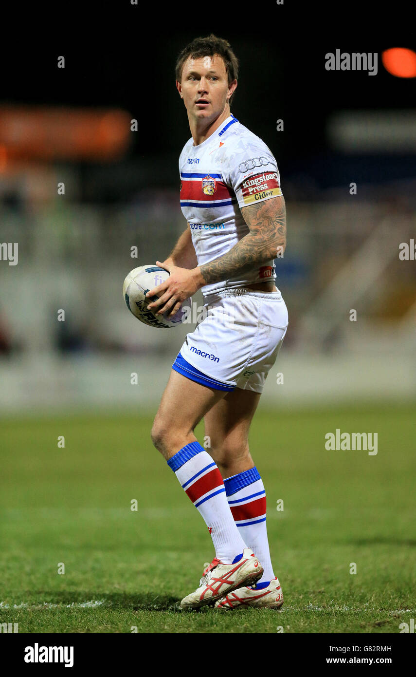 Rugby League - First Utility Super League - Wakefield Wildcats v St Helens - Estadio Rapid Solicitors. Tim Smith, Wakefield Wildcats Foto de stock