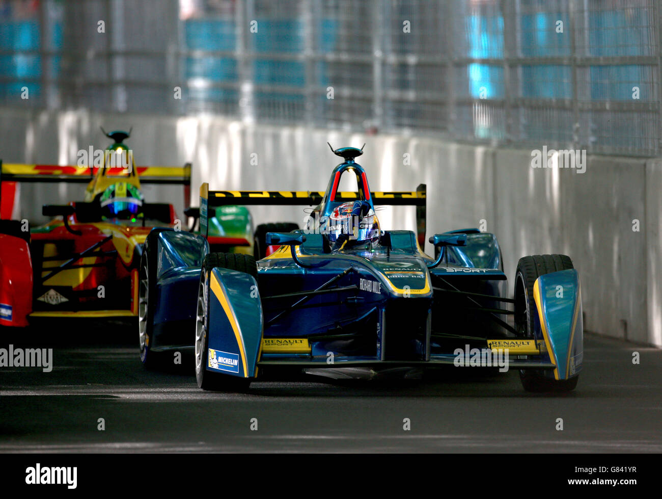 Campeonato del Mundo de Fórmula E - Round 10 - Visa ePrix Londres - Battersea Park Foto de stock
