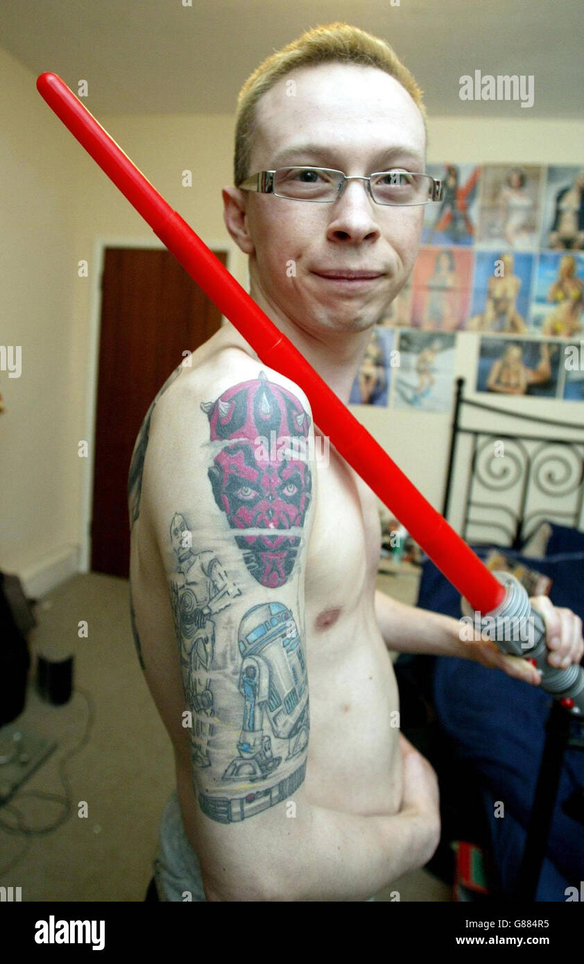 Clarke Reynolds - Star Wars Tatuajes Fotografía de stock - Alamy