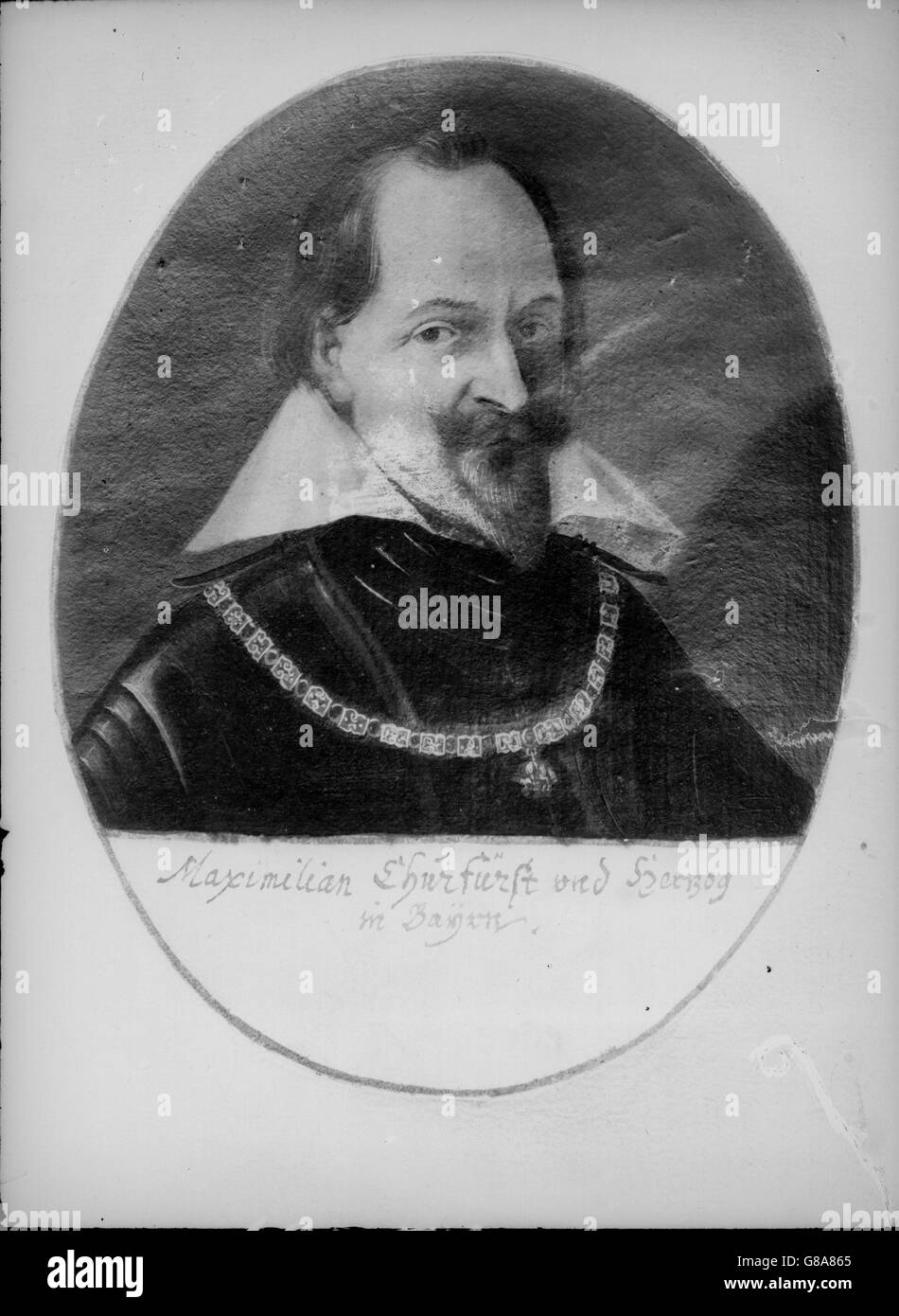 Maximiliano I., el Kurfürst von Bayern Foto de stock