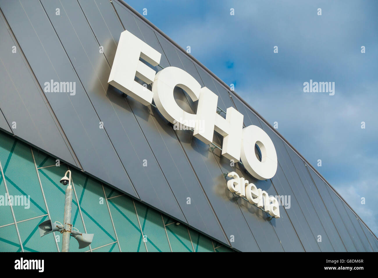Echo Arena Liverpool Albert Dock UK Foto de stock