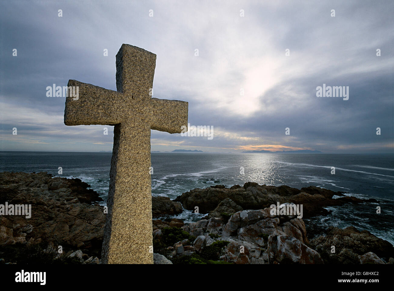 La Cruz, False Bay, Western Cape, Sudáfrica. Foto de stock