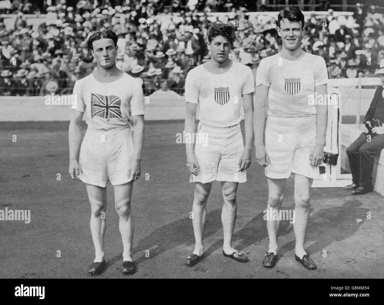 Atletismo Juegos Olímpicos de Estocolmo 1912 Hombres 200m Estadio